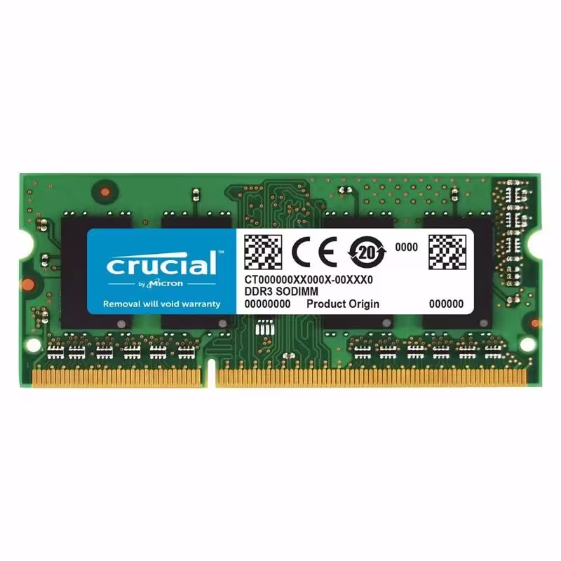 Pre-Owned Crucial 16GB DDR4 Memory PC4-3200MHz SODIMM Laptop RAM
