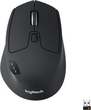 Logitech M720 Triathlon Wireless Mouse Graphite Black | 910-004791